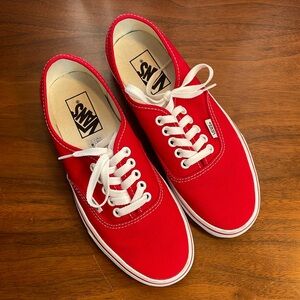 Red Vans